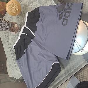 ADIDAS Large Logo 9.5" Performance Block Color L Shorts